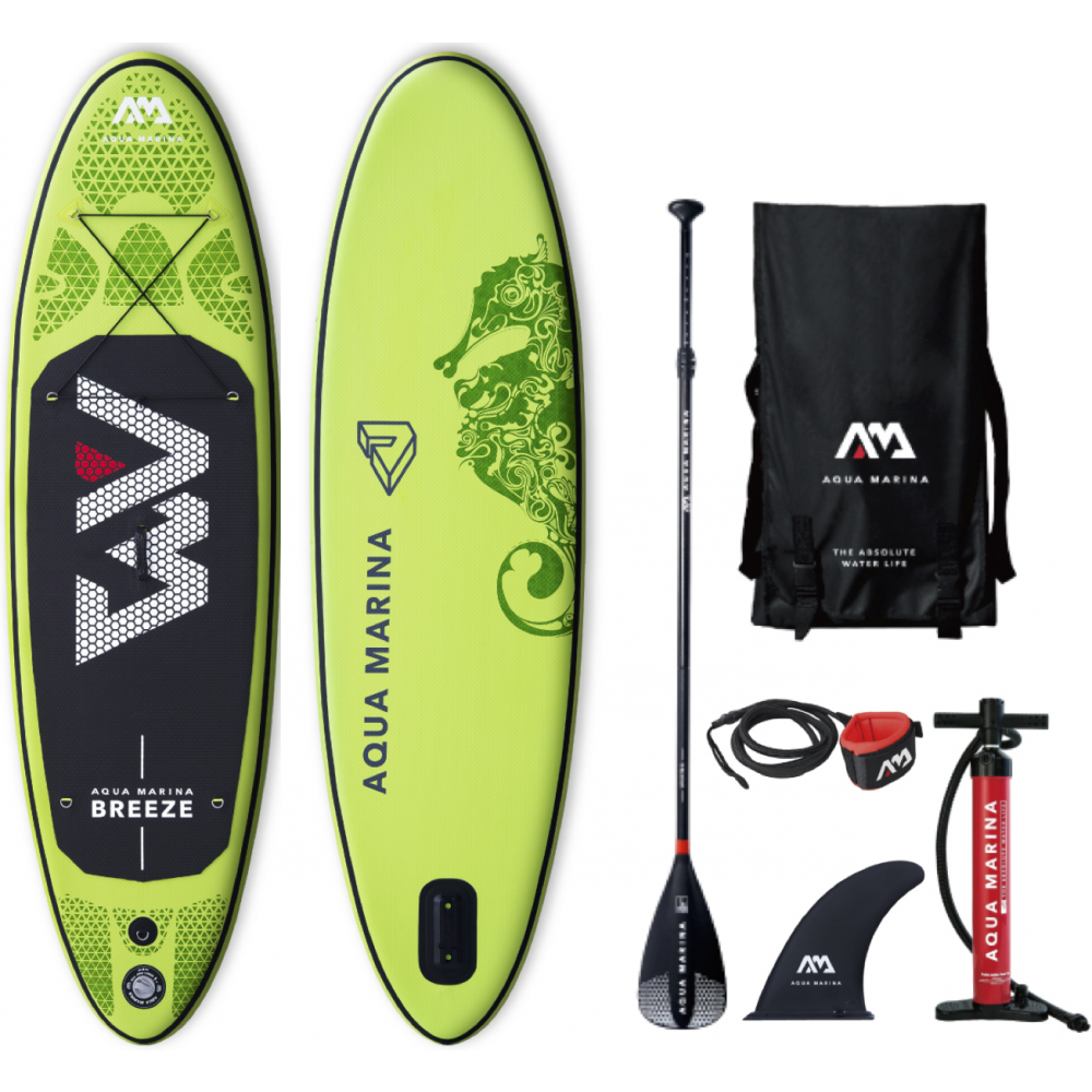 Aqua Marina Breeze 9 0 Oppustelig Allround SUP Komplet Pakke 