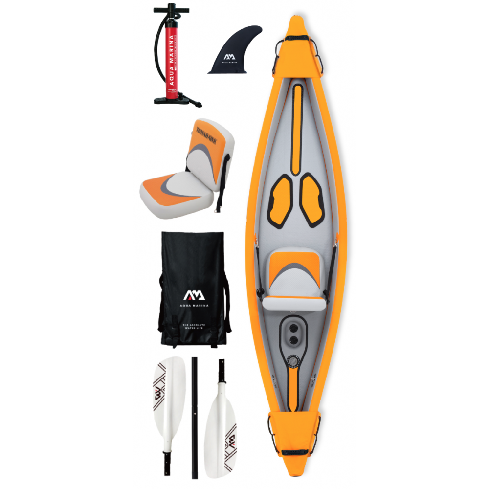 Aqua Marina Tomahawk 1Pers Oppustelig Oppustelig kajakker Kano